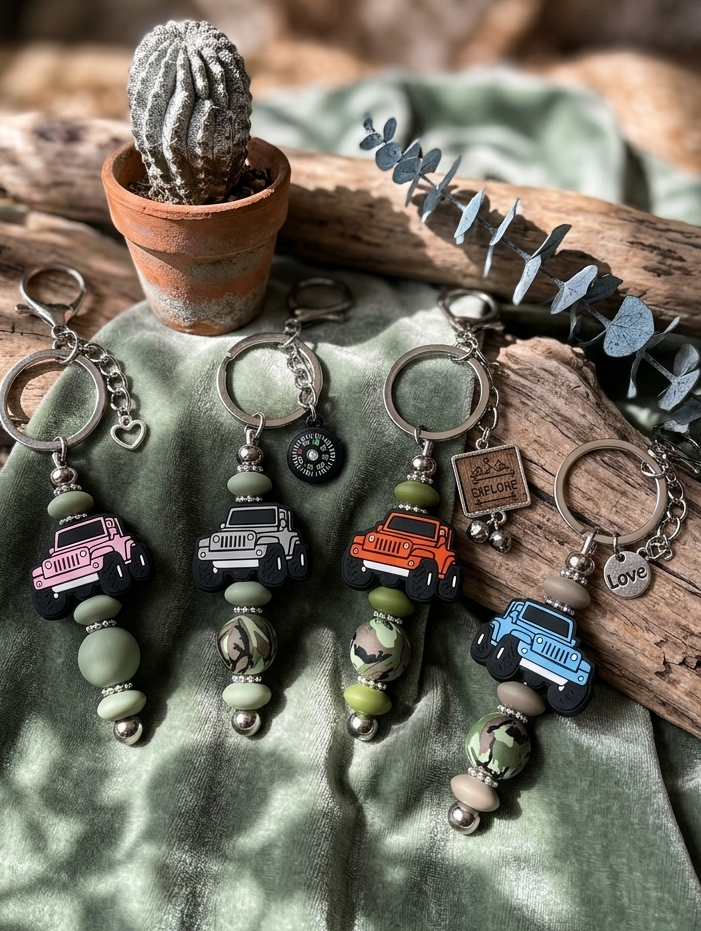 Desert Chic Off-Road keychains