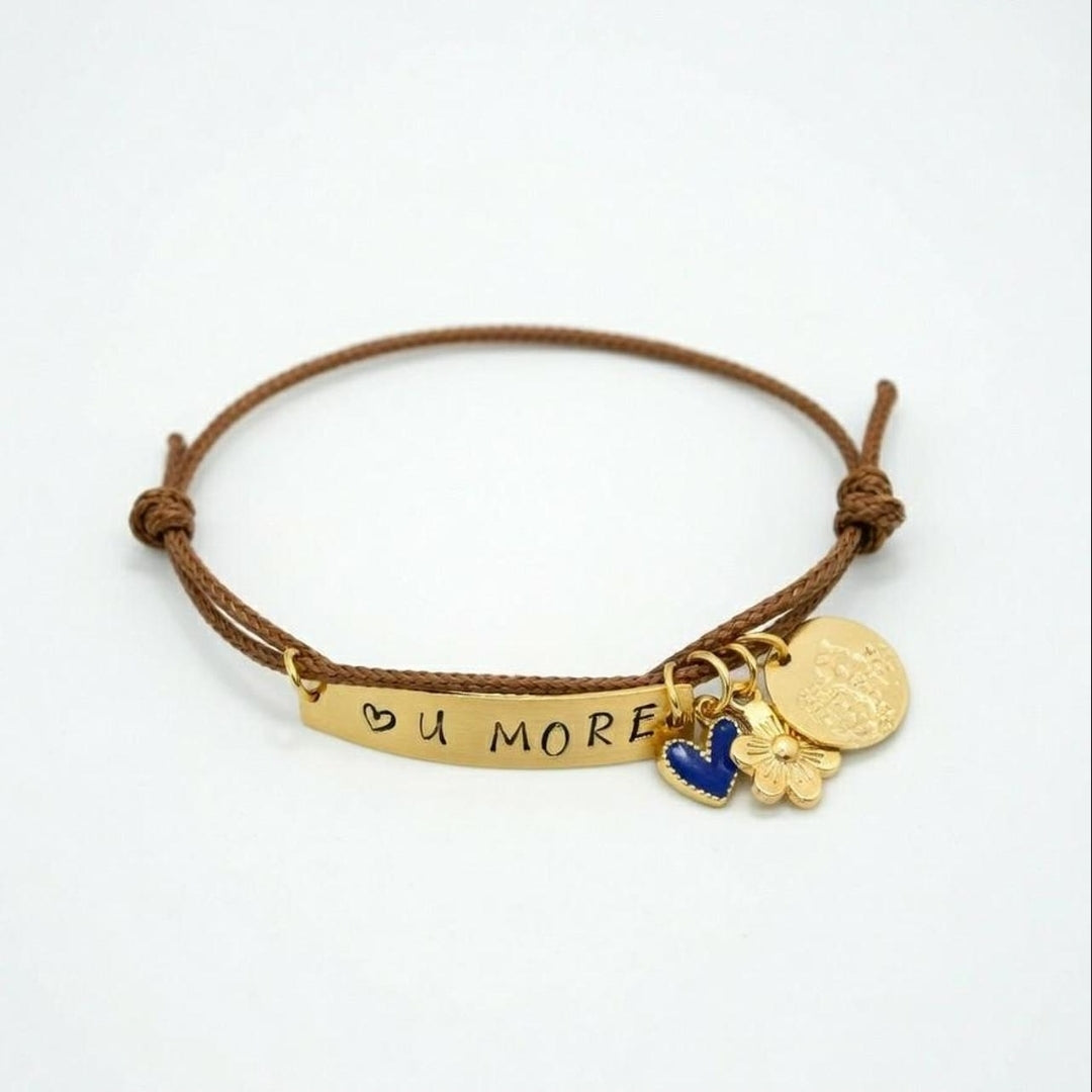 Custom Hand-Stamped Cord Bracelets | You Choose Your Vibe