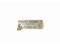 "Reality Called" Hand-Stamped keychain