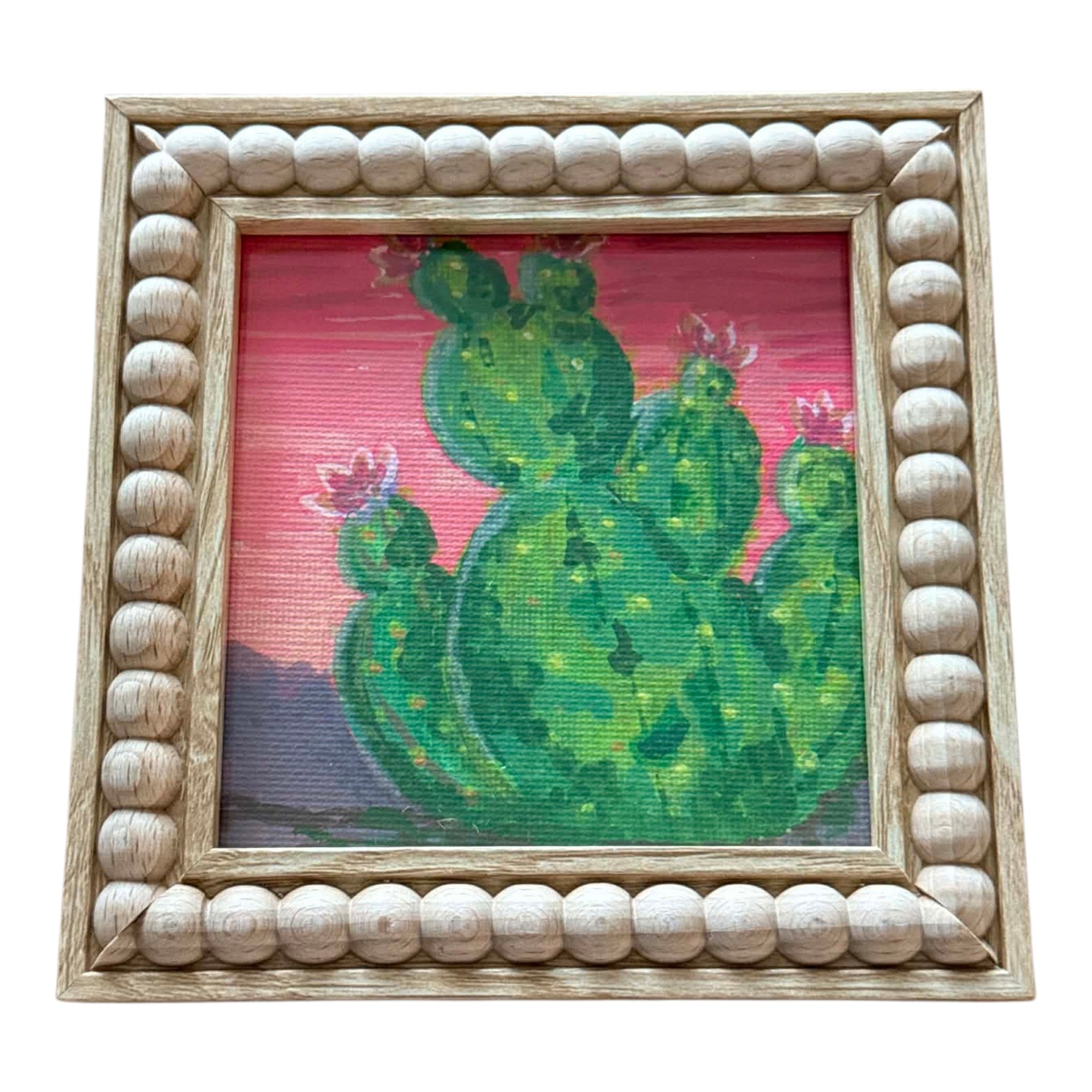 "Desert Sunset" Framed Original Miniature Painting