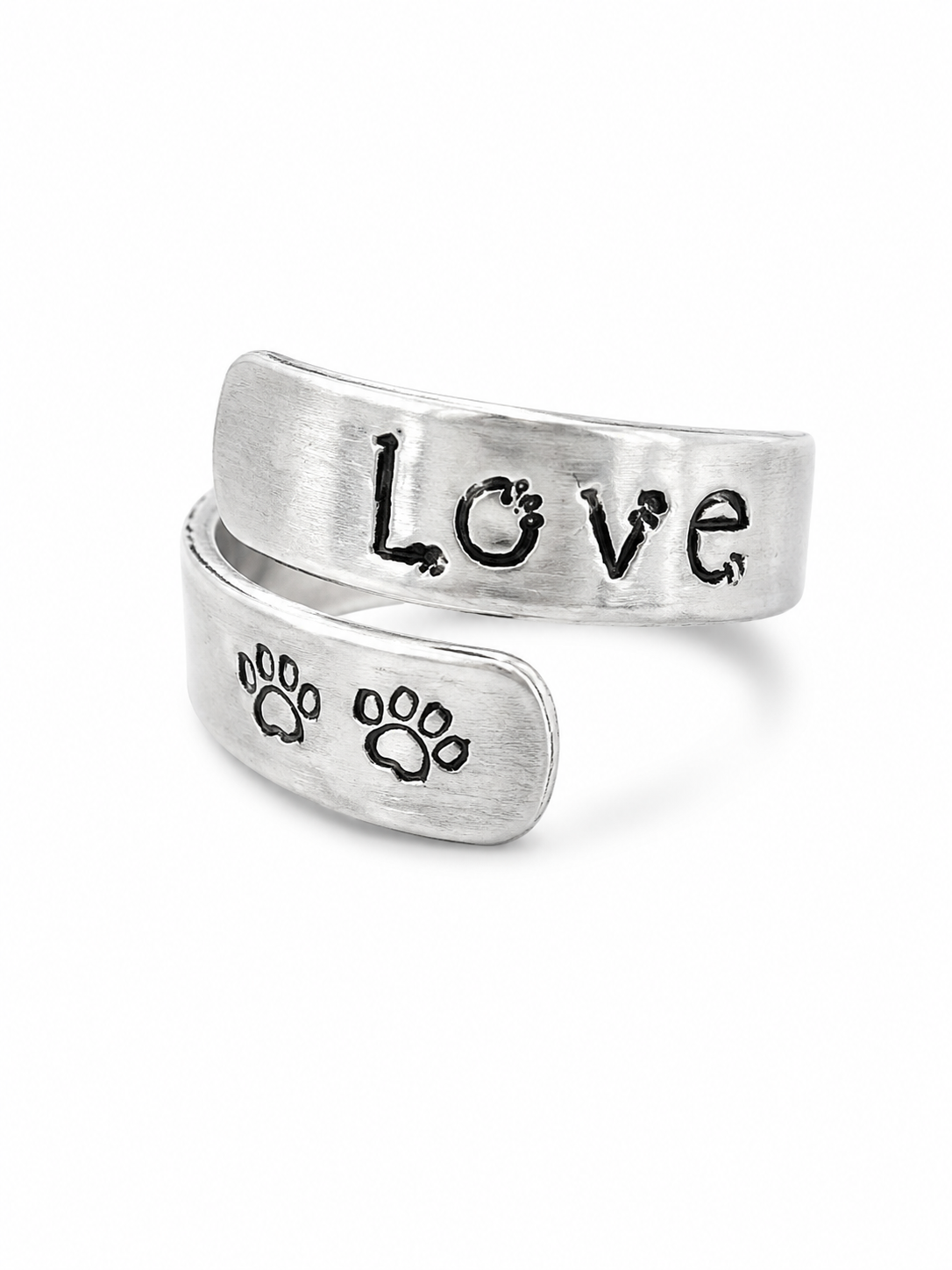 The "Love" Rescue Collaboration Wrap Ring
