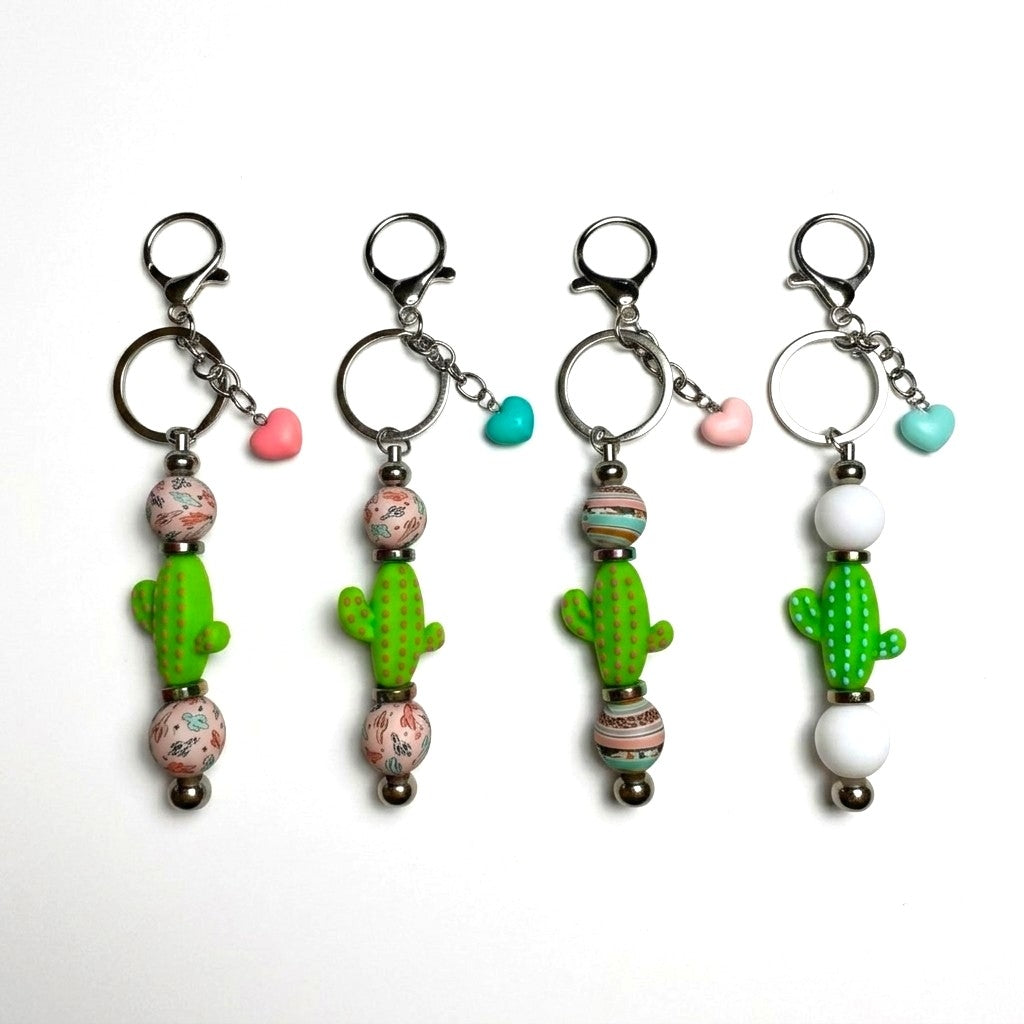 Cactus Charm keychains