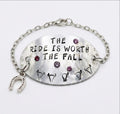 "The Ride" Hand-Stamped Artisan Bracelet