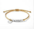 "BLESSED" Bar Bracelet