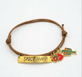Custom Hand-Stamped Cord Bracelets | You Choose Your Vibe