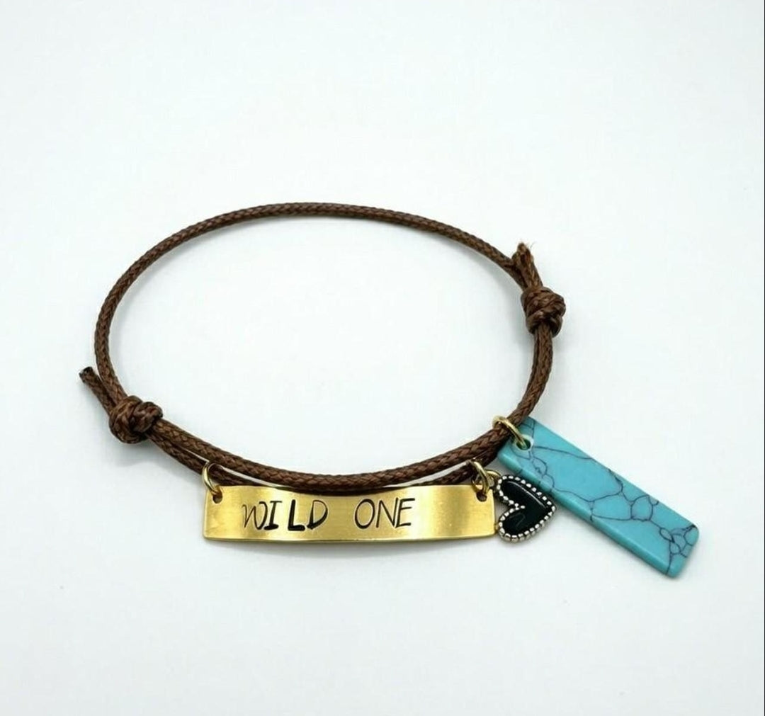 Custom Hand-Stamped Cord Bracelets | You Choose Your Vibe