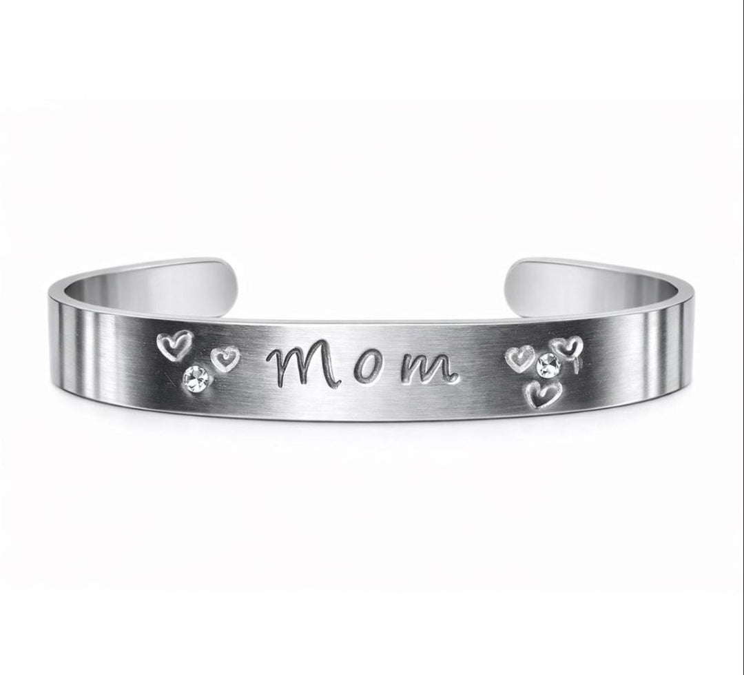 "MOM" Artisan Cuff