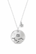 Dog Mom Hand-Stamped Necklace