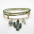 Cactus + Charms Bangle
