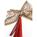Darlin' vintage cowgirl hand-crafted purse charm