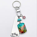 Desert Soul Hand-Stamped Keychain