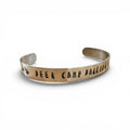 "Deer Camp Darling" Cuff Bracelet - Hand-Stamped Aluminum Jewelry