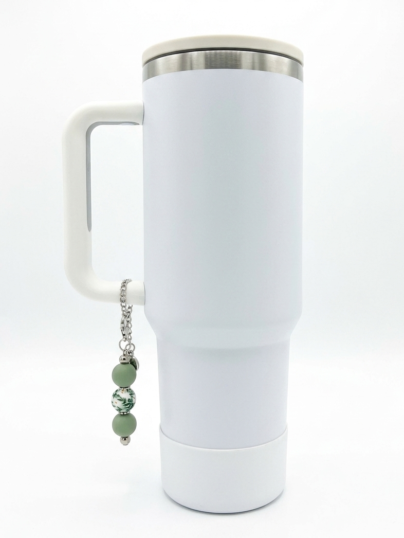 Tumblers + Handcrafted Artisan Tumbler Charms