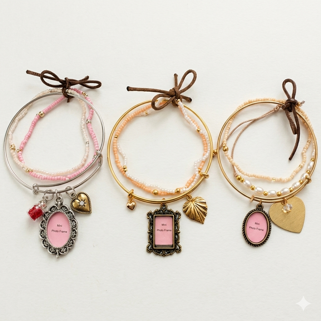 Custom Curio: Keepsake Locket Bangles
