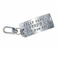 "Silly Boys, Jeeps Are For Girls" Hand-Stamped Keychain