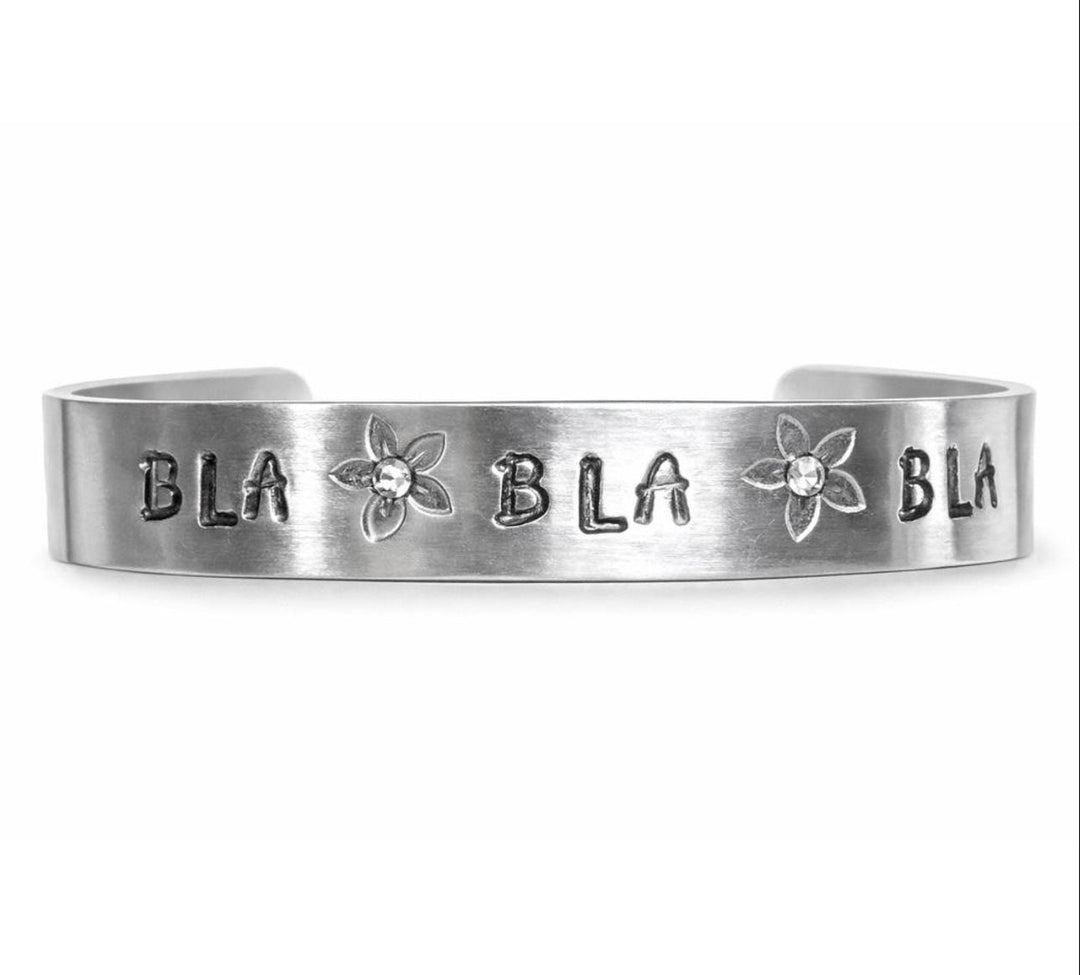 "Bla,Bla,Bla" Artisan Cuff