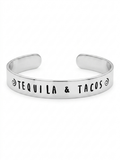 Tequila & Tacos Cuff Bracelet